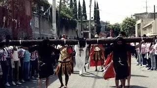 Via crucis en San Juan De Ocotan 2015 parte 1