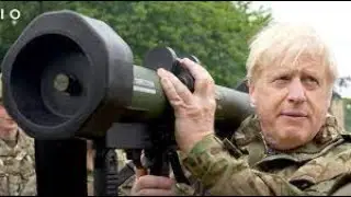Boris Johnson Outgoing U.K. PM threw a Grenade during a Military exercise.