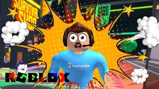 Sobrevivendo a um MEGA bombardeio no ROBLOX