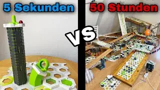 Build Gravitrax track in 5 seconds vs 50 hours!