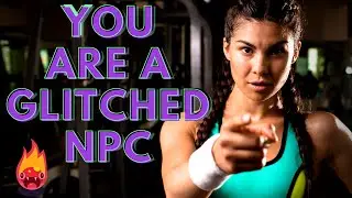 You Are A Glitched Cyberpunk NPC
