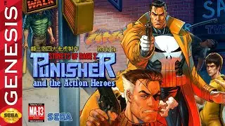The Punisher in the Streets of Rage - Hack of SoR 2 [Sega Genesis]