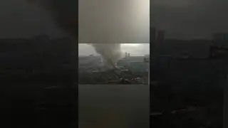 В выходные сгорел ресторан Небесный замок на Борисенко