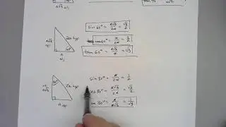 Trigonometry and Special Right Triangles
