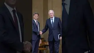New French PM Barnier Meets Predecessor Attal at Macron's Residence