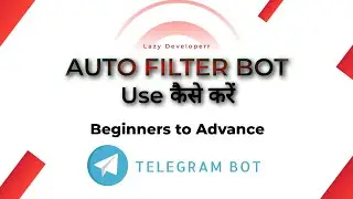 Auto filter BOT कैसे  use करें  2024 , Private Trick  