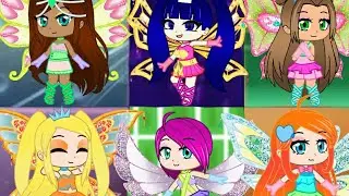 Клуб винкс превращение [энчантикс] Gacha Club