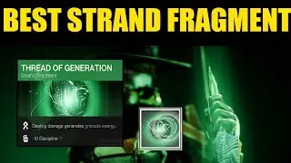 Destiny 2 | BEST STRAND FRAGMENT | Thread Of Generation Must have fragment for the grapple