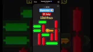 mini game 31 July. 31 July mini game hamster Kombat. #shots #ytshots #trending #minigame #moneyhub