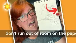 How to never run out of space on your drawing pape--
