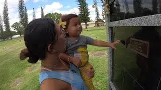 VISITING MY MOM WITH MY NIECE