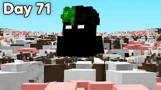 Can You Breed 10,000 Animals in 100 Minecraft Days?