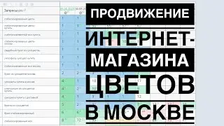 Продвижение интернет магазина цветов в Москве | SEO продвижение сайтов