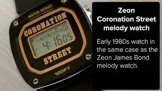 Zeon Coronation Street melody watch