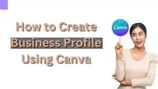How to create company/business profile using Canva? Business PDF Create || Canva Pro