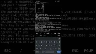 how to connect linux machine using ssh on any phone #shotrs