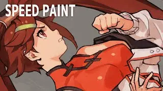 speed paint - 蔵土縁紗夢 Kuradoberi Jam GUILTY GEAR