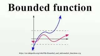 Bounded function
