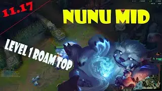 1 SHOT the first wave EVERY GAME | NUNU MID | free kill top level 1 | League Of Legends