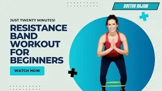 20 Minutes Resistance Band Workout For Beginners | Easy & Effective Upper & Lower Body Exercises