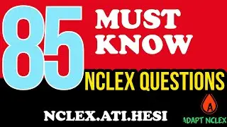 NCLEX Practice Questions on the NCLEX | NCLEX Review lecture Nursing Comprehensive NCLEX Review