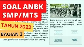(bagian 3) Soal ANBK SMP 2022 I AKM Numerasi SMP 2022 - Soal ANBK Kelas 8