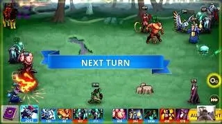 Heroes Magic War Ep43 - Map 6 Forgotten Lake - Arena 14 Walkthrough