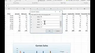 Excel:  Scenario Manager and Goal Seek Technology for Teachers and Students