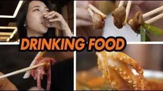 CRAZY KOREAN DRINKING FOOD YOU NEVER HAD! (GOPCHANG Intestine) - Fung Bros
