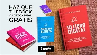 Crea portadas de eBooks que VENDAN | Canva ¡GRATIS!