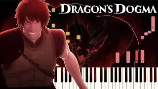 Dragon's Dogma - Main Theme (Opening Credits) | Piano Tutorial (Synthesia)