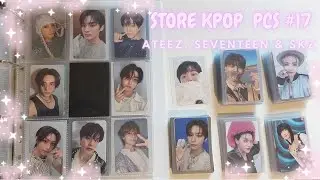 Store Kpop Photocards in my binders #17 - ATZ, SKZ, & SVT