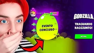 FINISCO L'EVENTO UOVA GODZILLA SU BRAWL STARS!!
