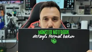 MONSTER TULPAR T7 - HİÇ BAKIM YAPILMAMIŞ BİLGİSAYARIN HALİ