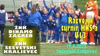 ŽNK DINAMO ZAGREB vs ŽNK SESVETSKI KRALJEVEC [U13]