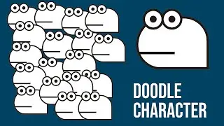 How To Drawing a Doodle Character with Coreldraw