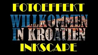 Inkscape Text Bildeffekt Inkscape Tutorial deutsch