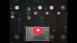 iPad Pro 12.9 Jam, AUM, Pure Piano, Fugue Machine, ThumbJam, Rymdigare, Riffer, SDS-x, Fractal Bits