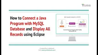#83 How to Connect a Java Program with MySQL Database and Display All Records using Eclipse