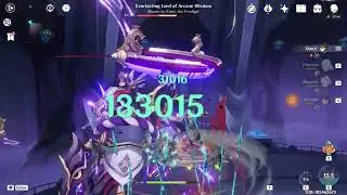 C0 Xiao doing 164K plunge with C0 Faruzan