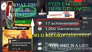 Hello Neighbor All Achievements Speedrun WR (17 MINUTES)