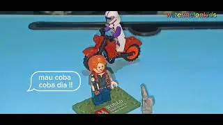 preman salah orang  ternyata polisi 😁 lego