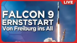LIVE: SpaceX Raketenstart Falcon 9 Transporter 11 unter anderem mit Fraunhofer EMI Satelliten ERNST