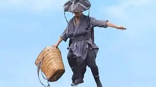 The Man In Black Robbed Martial Arts Secrets And Was Defeated By The Kung Fu Master！