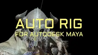 Trailer #1 | RIGGER.WS | Auto Rig for Autodesk Maya