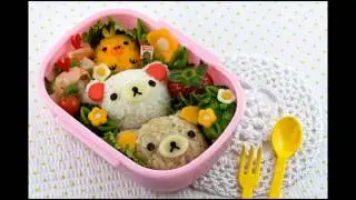 Бэнто. Японский ланчбокс. Дети готовят сами.