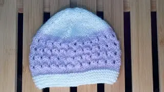 Tuto tricot bonnet bébé