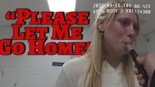 Disrespectful Teen Caught Drink Driving (Cries Hysterically)