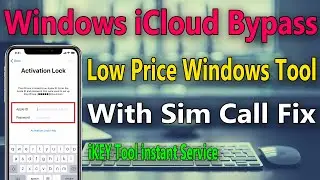[Windows] iCloud Bypass With Sim Call Fix (Low Price) IKEY TOOL Fast Service