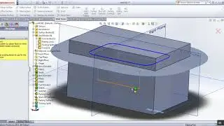 mold solidworks core & cavity
